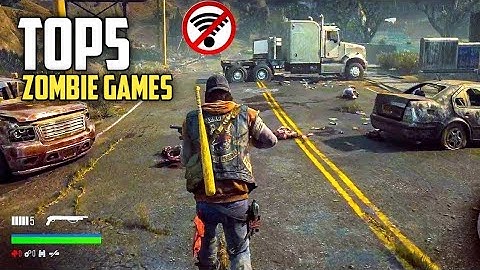 Top 5 Best ZOMBIES Games for Android in 2022 | HIGH GRAPHICS (Offline/Online).