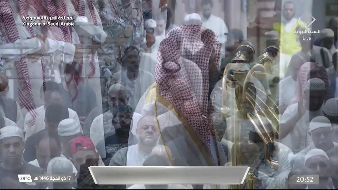 صلاة العشاء للشيخ أحمد الحذيفي 17 ذو الحجة 1446هـ