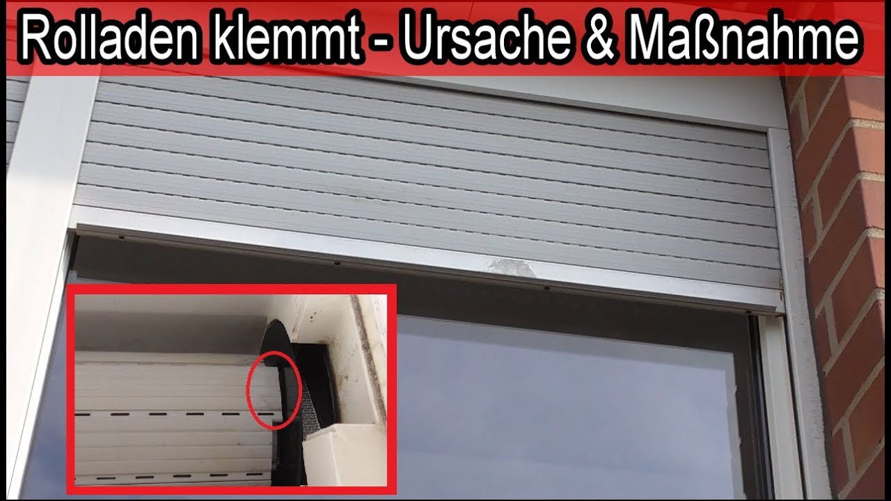 New Update Außen Rolladen klemmt – Jalousie geht nicht hoch \u0026 runter / Lammellen verschoben \u0026 klemmen was tun