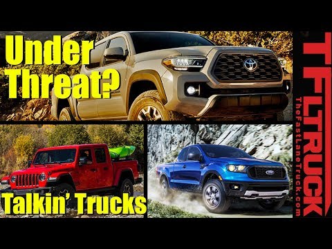 Can The 2020 Toyota Tacoma Fend Off the Ford Ranger and Jeep Gladiator? | Talkin' Trucks #34 Can The 2020 Toyota Tacoma Fend Off the Ford Ranger and Jeep Gladiator? | Talkin' Trucks #34