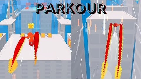 Parkour Race 🤒🤕 All Levels Gameplay  Android , iOS  v.7