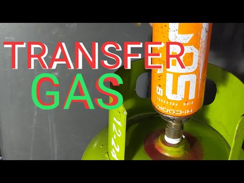 Cara transfer gas elpiji ke tabung kaleng, ide kreatif