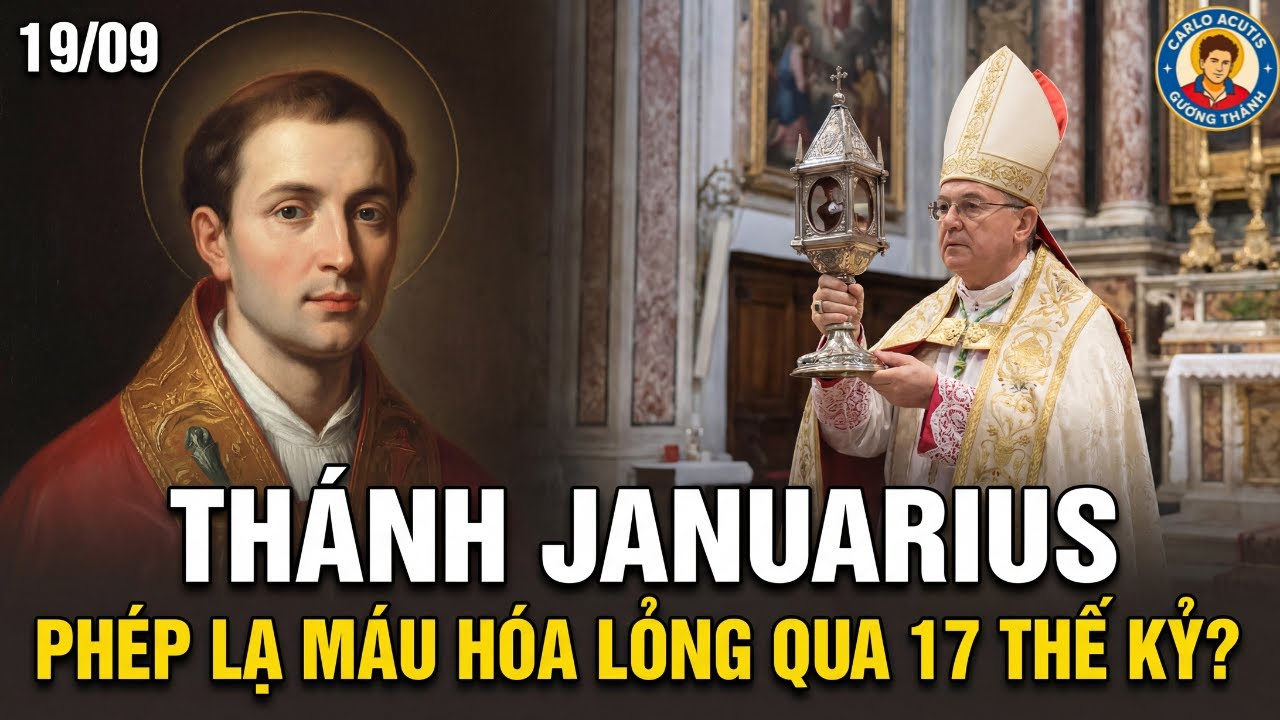 ✨ THÁNH JANUARIUS – PHÉP LẠ MÁU HÓA LỎNG QUA 17 THẾ KỶ?