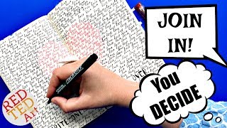 Wreck This Journal with me 5 - Easy & Simple Inspiration - 3d Hand DIY Guía