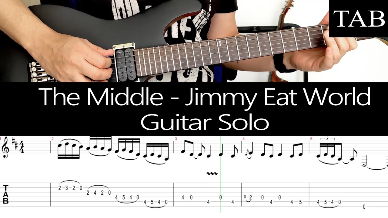 Jimmy Eat World Middle Chords , THE MIDDLE TAB (ver 17) by Jimmy Eat ...