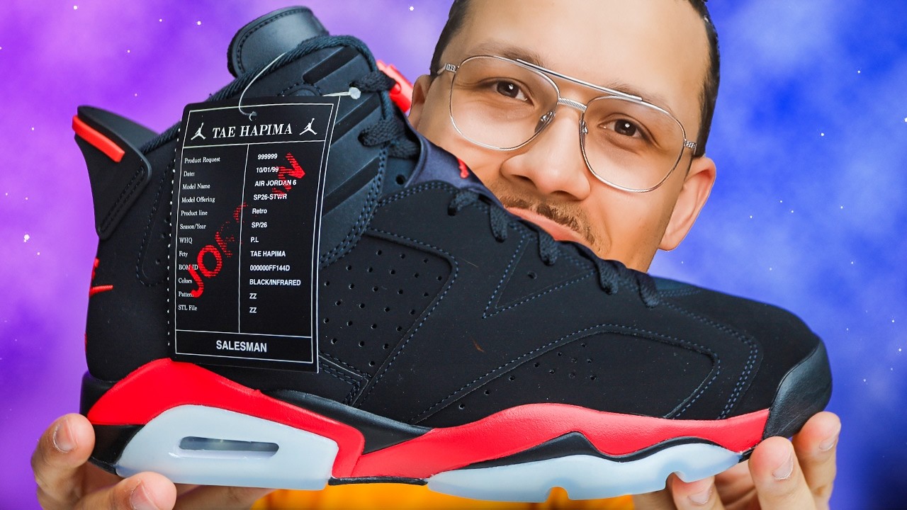 Air Jordan 6 Reverse Infrared Salesman 2026