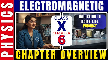 XPH 06 CO | Chapter Overview | Kerala SSLC Physics | Ch 6 Electromagnetic Induction in Daily Life