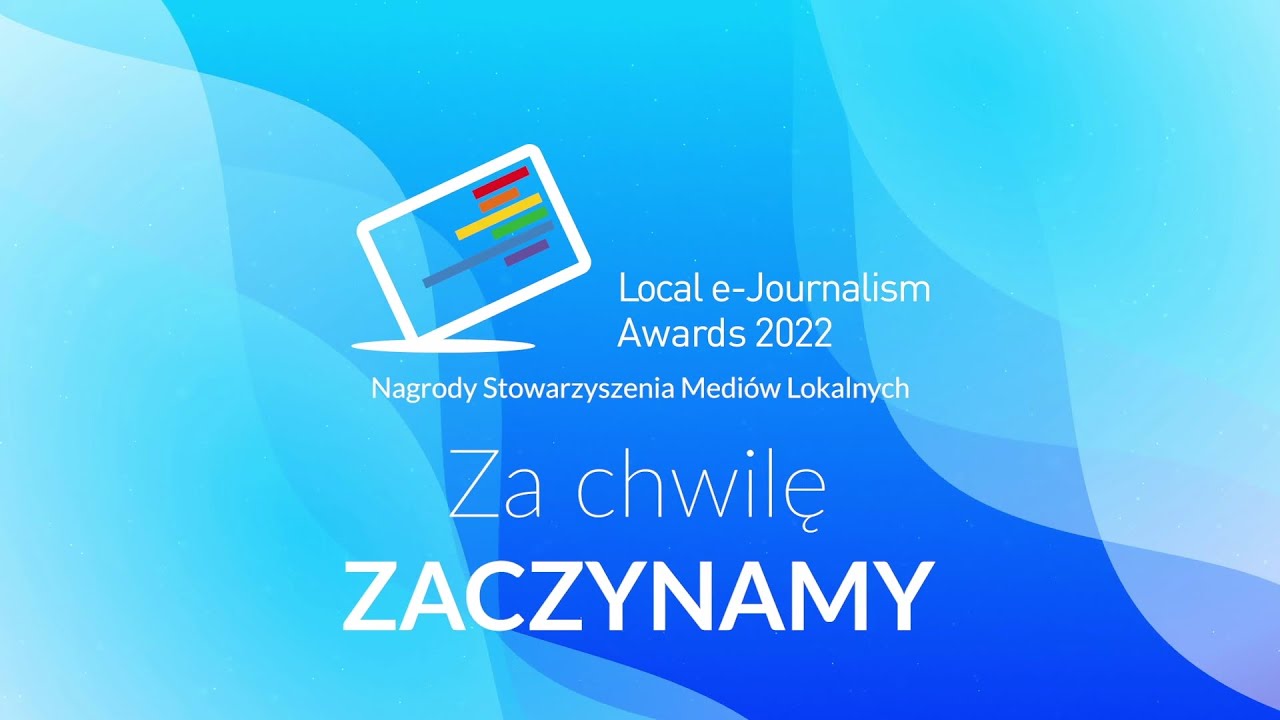 Gala wrÄczenia nagrÃ³d w konkursie Local e-Journalism Award 2022