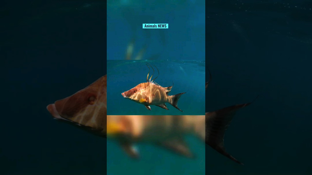 NEWS| Color-Changing Hogfish: Skin 'Sight' Even After Death  
