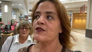 Vlogmas 2021 Day 15 Scary Reindeer at the Paddock Mall in Ocala Florida with Nanny and Gigi