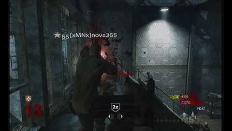 COD:WAW - Nazi Zombies - Der riese - Gameplay Part 3