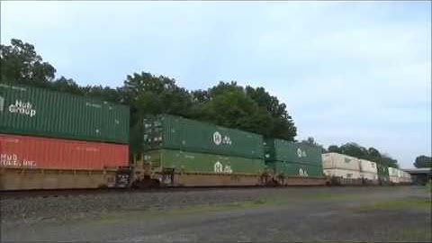 NS Intermodal I1Q - NS Dash 9 #9231, ES44DC #7632 & SD70M-2 #2699 - Rootstown Ohio June 2018