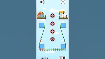 Rope Puzzle Level 9