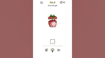 Find the gift - Brain Out Help Santa Level 9 Walkthrough #Short #Shorts #gaming92