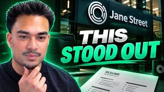 I Reviewed a Resume That Got a Jane Street Interview