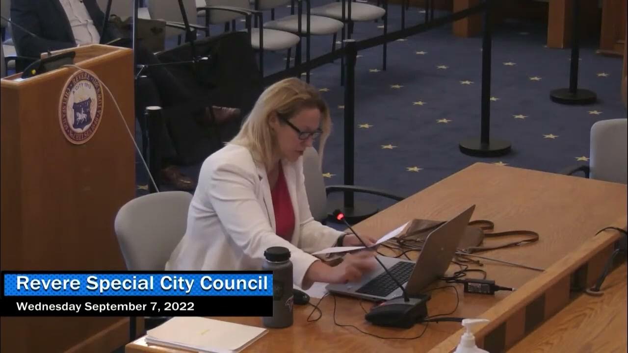 Revere City Council Special Meeting v2 972022 YouTube