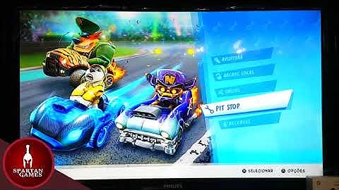CTR - Crash Team Racing: Nitro Fueled - PS4. Unboxing e Gameplay!