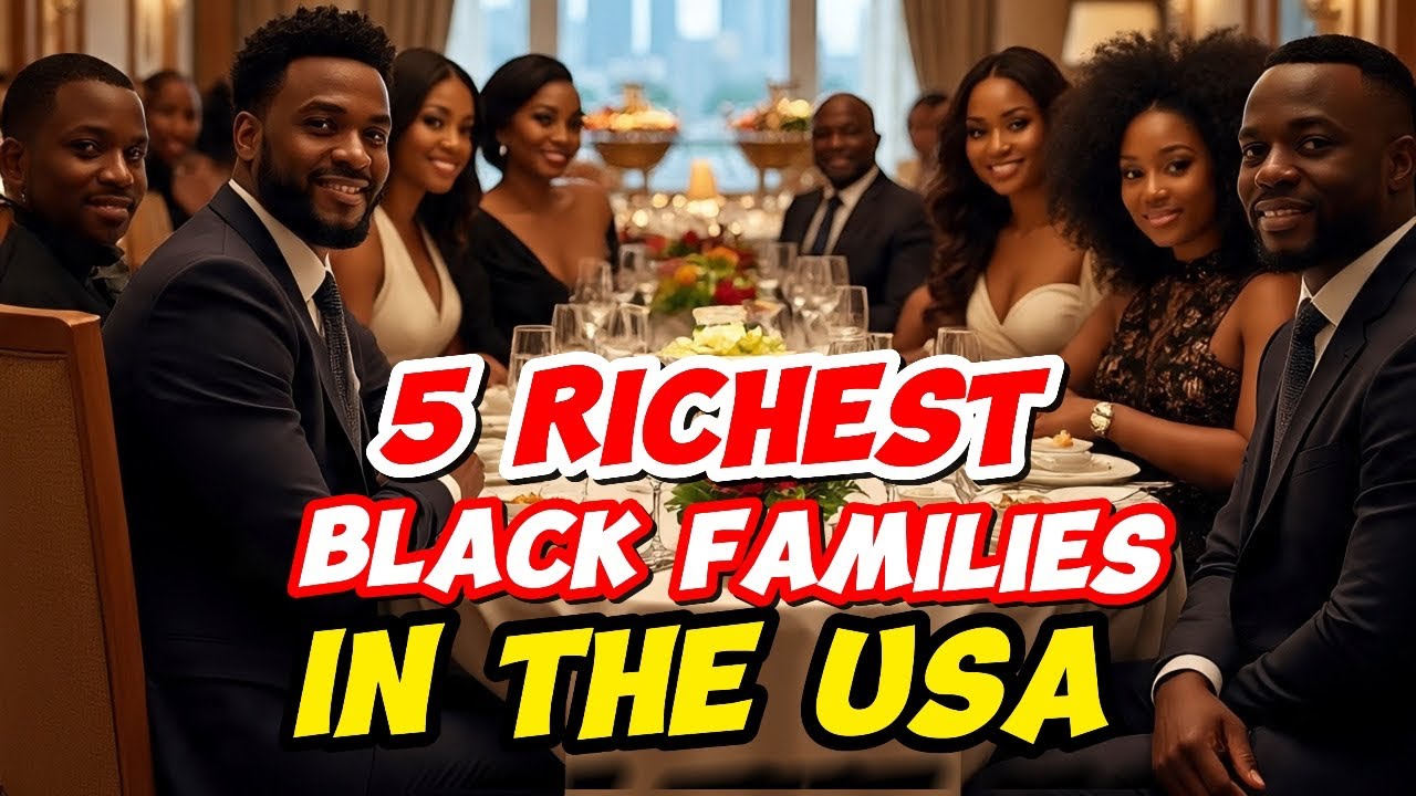 5 Richest Black Families in the USA - YouTube