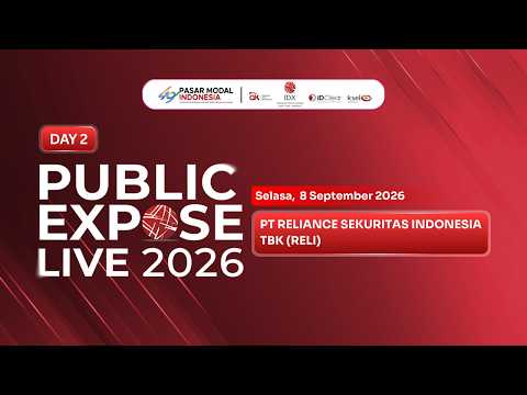 Public Expose Live 2026 - PT Reliance Sekuritas Indonesia Tbk (RELI)