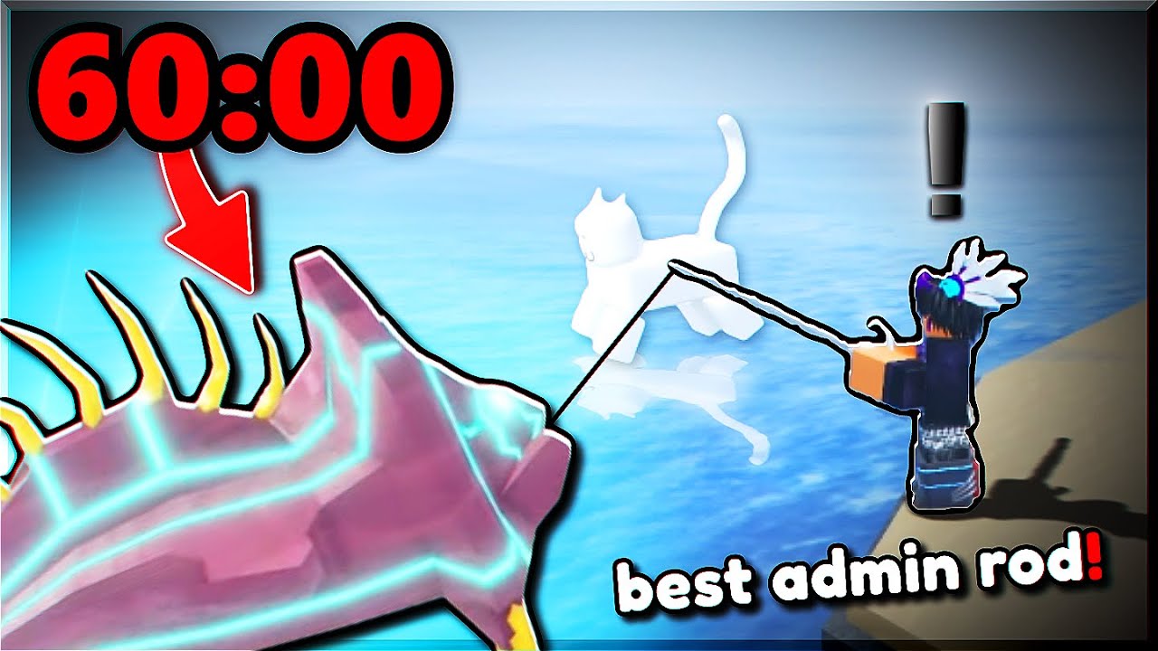 CAN WE CATCH EVERY SEA 2 SECRET WITH THE BEST ADMIN ROD IN FISCH? - YouTube