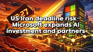 [audio] US Iran deadline risk…Microsoft expands AI investment and partners