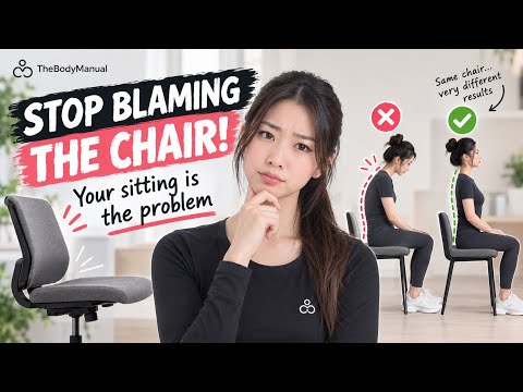 STOP Blaming Your Chair - Learn to sit Pain-Free in 129 seconds 