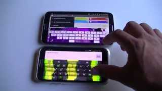 Samsung Galaxy Mega & Note 2 Keyboard Themes screenshot 1