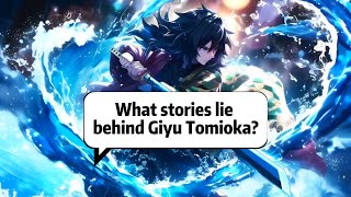 What stories lie behind Giyu Tomioka?#kny #Giyu #fyp 