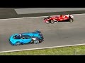 Ferrari F1 2017 vs Bugatti Vision Gran Turismo - Monza