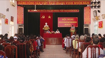 Đại biểu HĐND tỉnh tiếp xúc cử tri huyện Kim Sơn