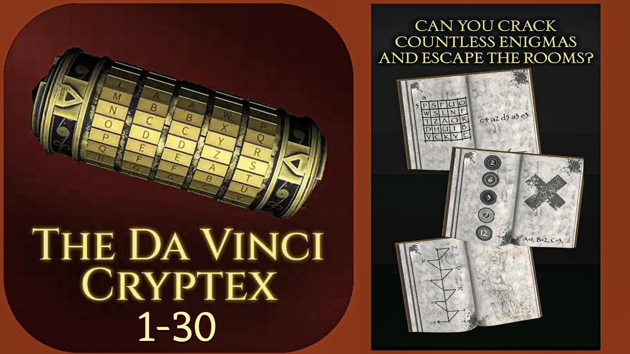The Da Vinci Cryptex Walkthrough 