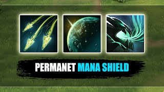 Infinite MANA SHIELD = 100% damage reduction