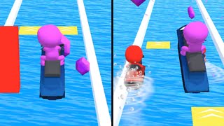 Forward vs Reverse Gaming in Jet Ski Rush | All Levels Gameplay Android ios screenshot 5