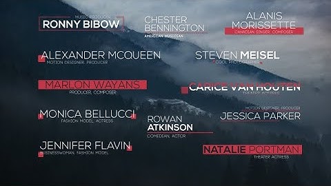 Lower Thirds Motion Graphics Templates