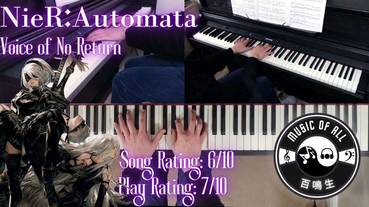 Keiichi Okabe Voice Of No Return From NeiR: Automata! - Keiichi Okabe - YouTube