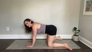 Hands and Knees Rocking with Internal Rotation