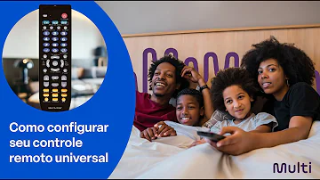 Como configurar o controle universal da Multilaser?
