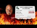 They just cut plumber training by 70% in Louisiana and this could spread nationwide.