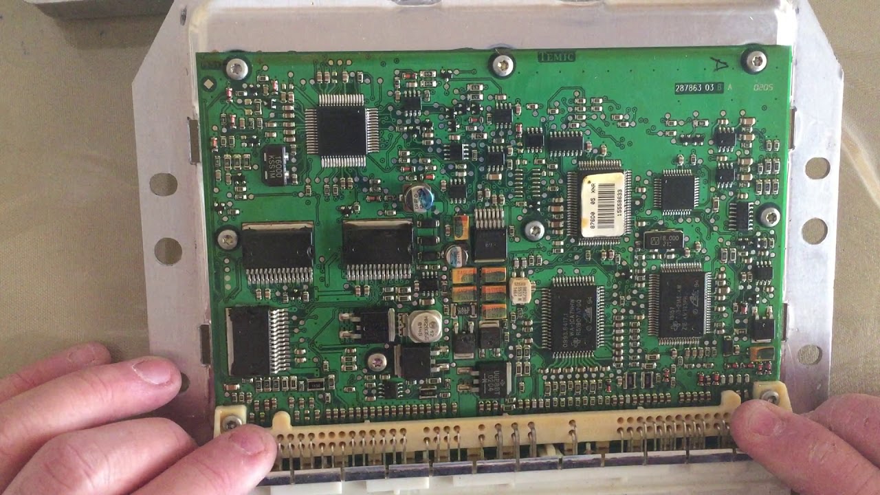 Mercedes-Benz Controller 4ESP Module Teardown! - YouTube