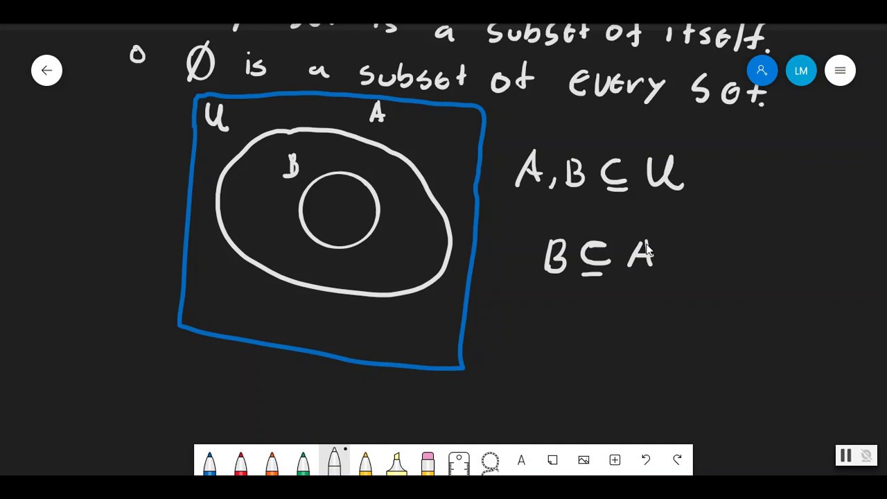 7.1 Introduction to Sets (Part 1) - YouTube