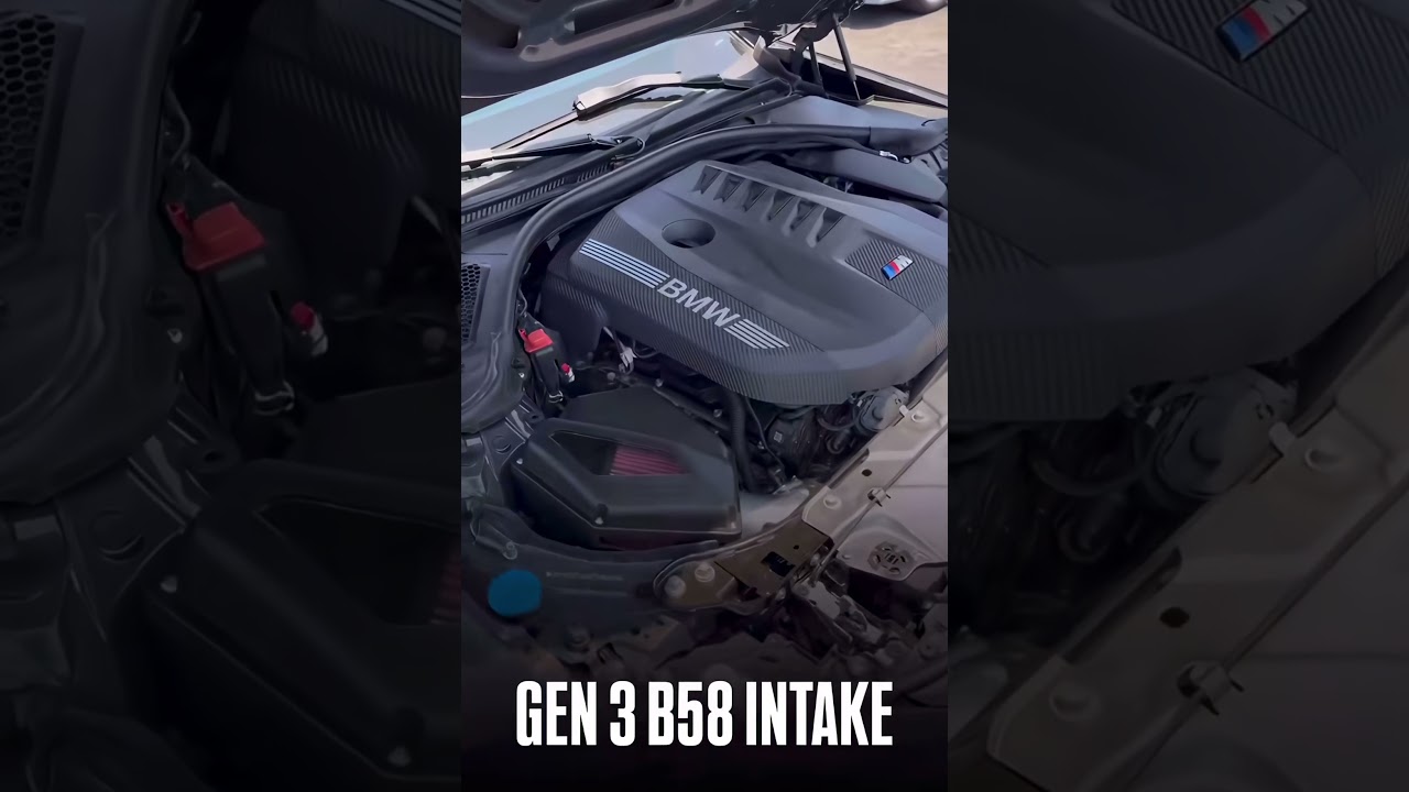 Gen 3 B58 CRAZY Intake Sounds!