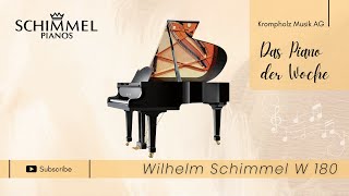 Piano Der Woche Wilhelm Schimmel W-180 Klangtradition In Edlem Weiss