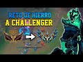 Super reto de hierro a challengermain supportaprende a subir de ligas