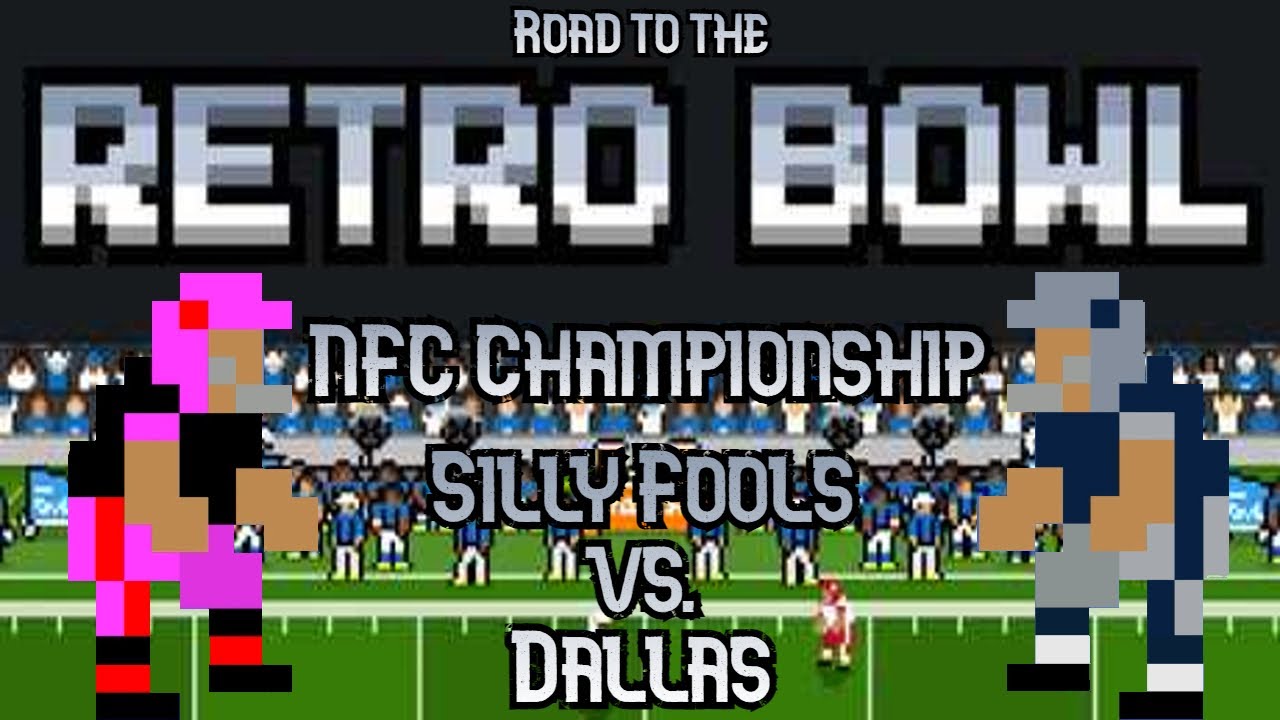Road to the Retro Bowl 2022 NFC Championship YouTube