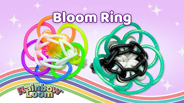 Bloom Ring Rainbow Loom Tutorial by Angelynn (TutorialsByA™) - Beginner/Intermediate Level Design