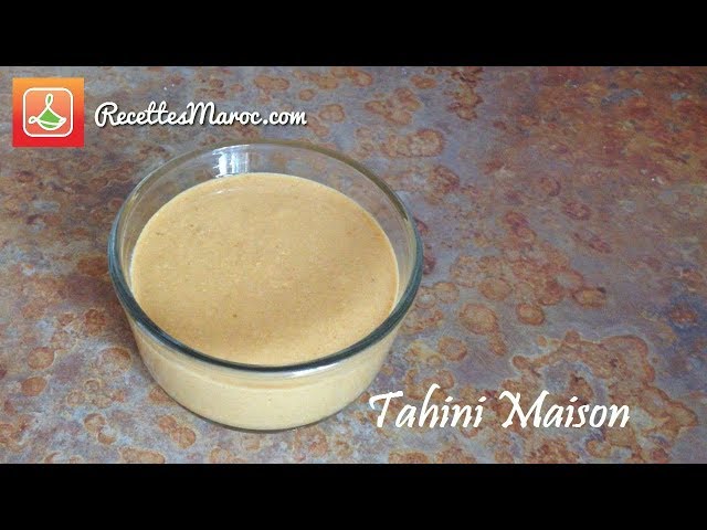 Recette du tahin (ou tahiné) maison