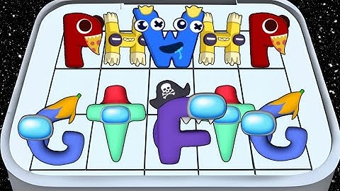 Merge Alphabet Monster Lord Vs Merge Alphabet Lore Letter A To Z Max Level Gameplay