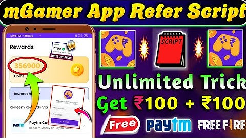 🤑mGamer App Refer Script | mGamer App Unlimited Trick | mGamer | mGamer App | Make Money Online 2022