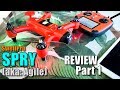 SwellPro SPRY Waterproof Race Drone Review - Part 1 - Unboxing, Inspection & Setup