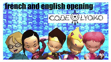 code lyoko season 4 opening (english and french)